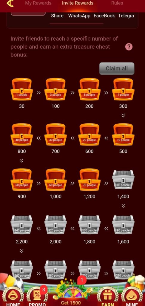 EK77 invite bonus